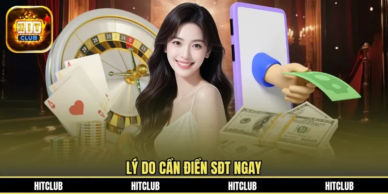 Lý do cần điền SĐT ngay
