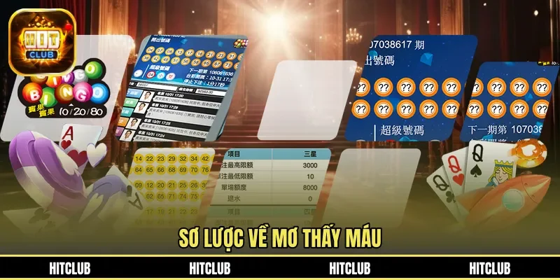 Sơ lược về mơ thấy máu